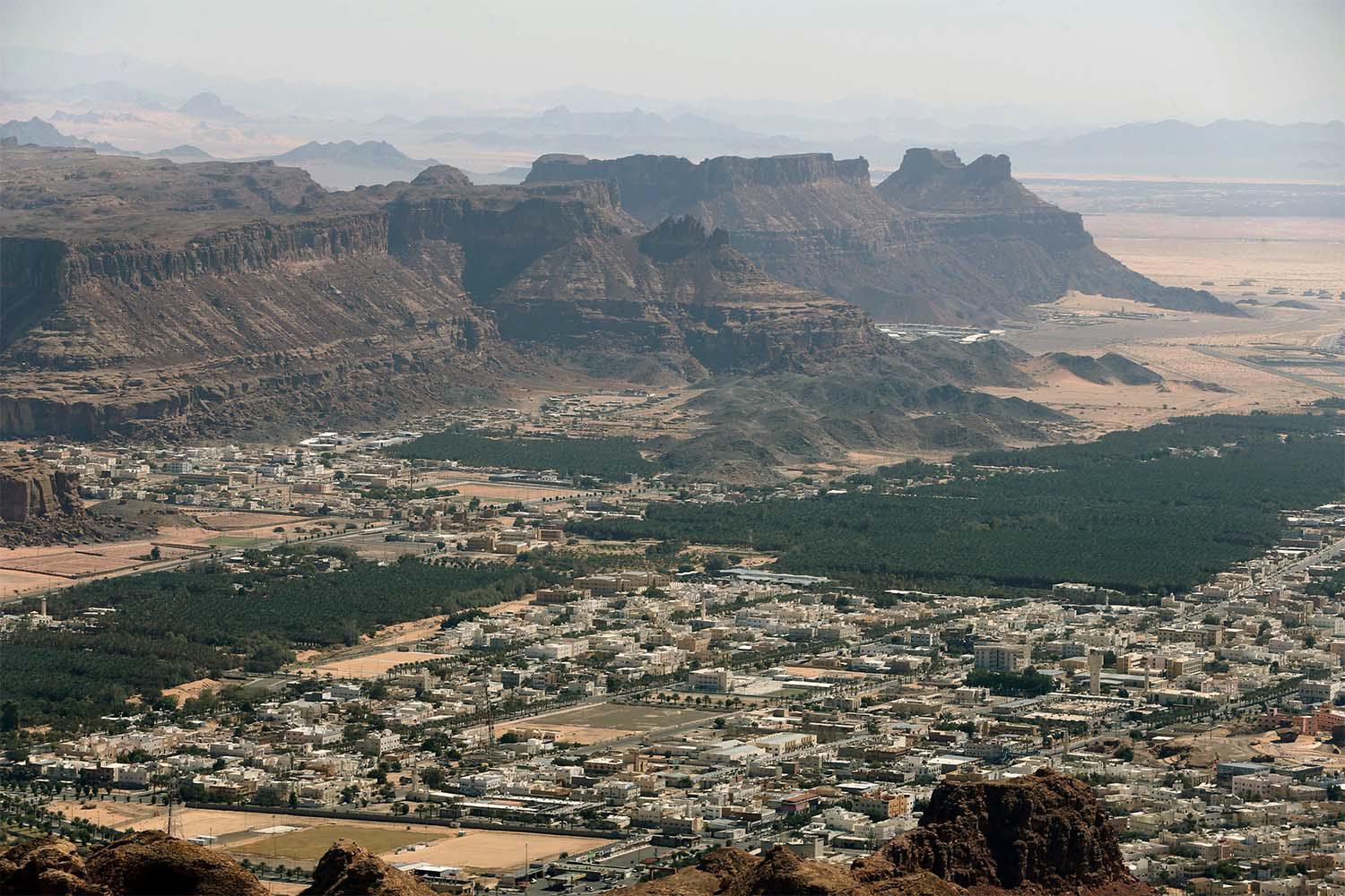 General view of al-Ula city
