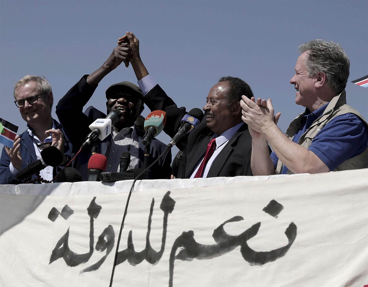 Peace deal is significant step towards resolving deep-rooted conflicts that raged under former leader Omar al-Bashir
