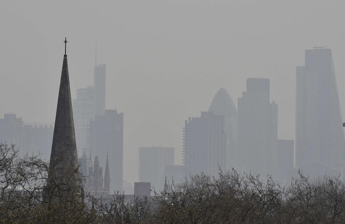 تلوث الجو في مدينة لندن
