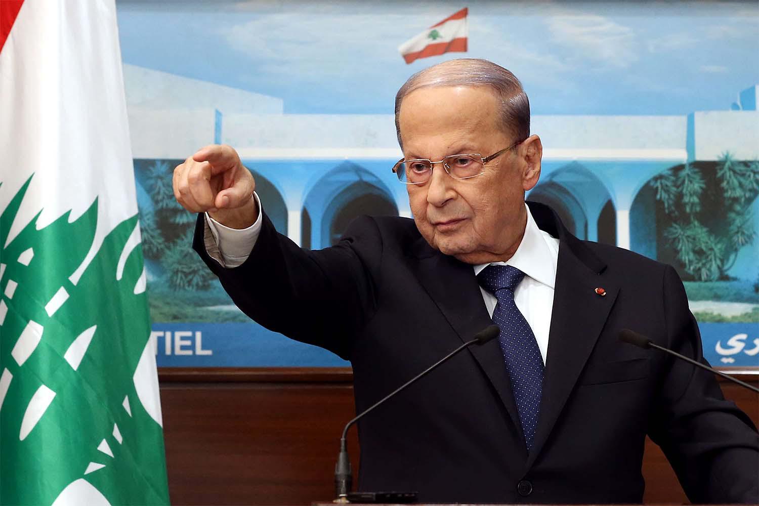 Lebanese President Michel Aoun 