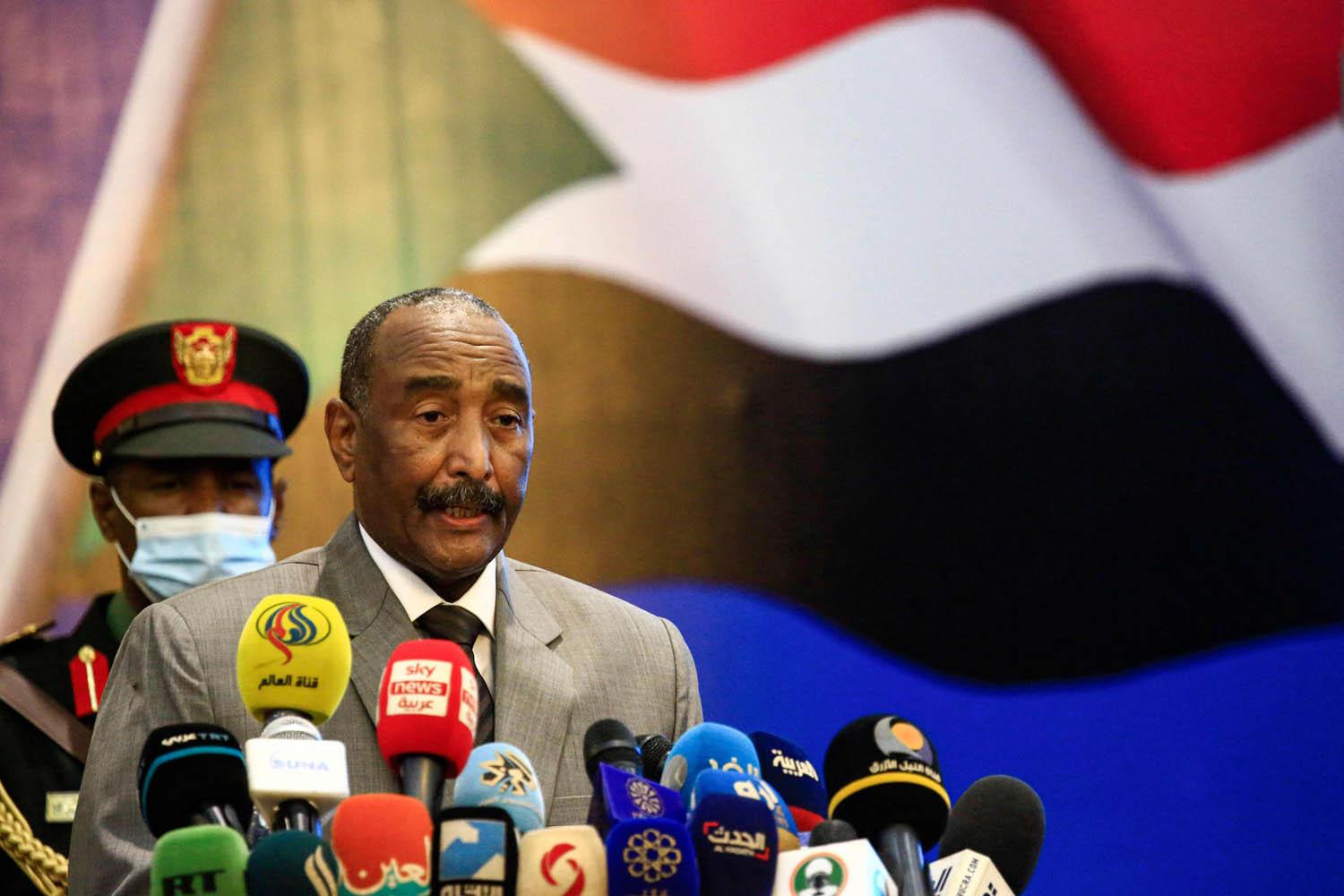 رئيس مجلس السيادة في السودان عبدالفتاح البرهان