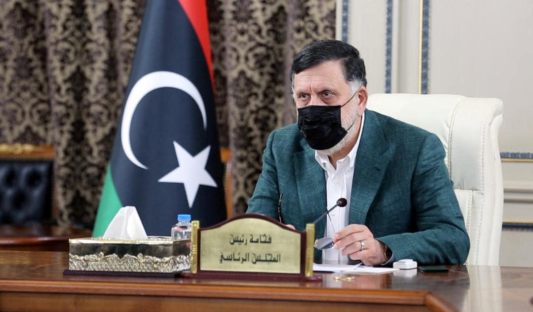 رئيس حكومة الوفاق الوطني الليبية فايز السراج