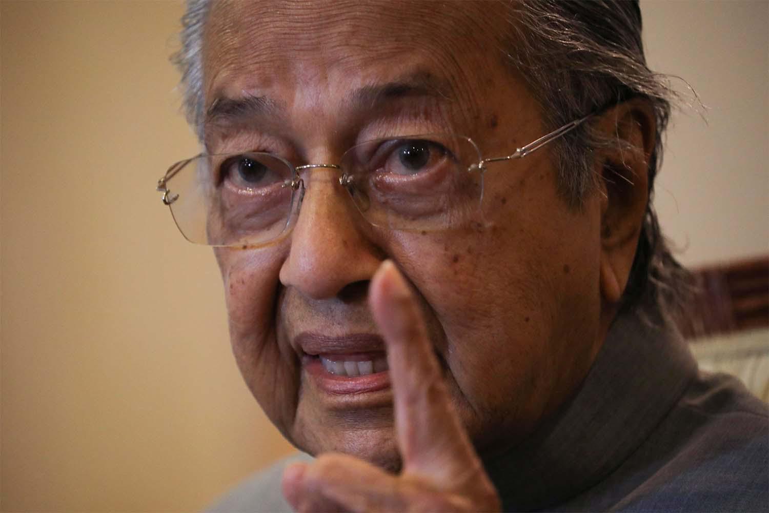 Twitter said Mahathir's message violated its rules and it had removed the tweet