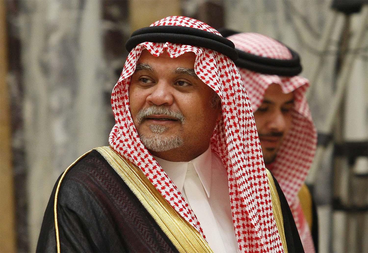 Saudi Arabia's former intelligence chief and ambassador to the United States, Prince Bandar bin Sultan bin Abdulaziz