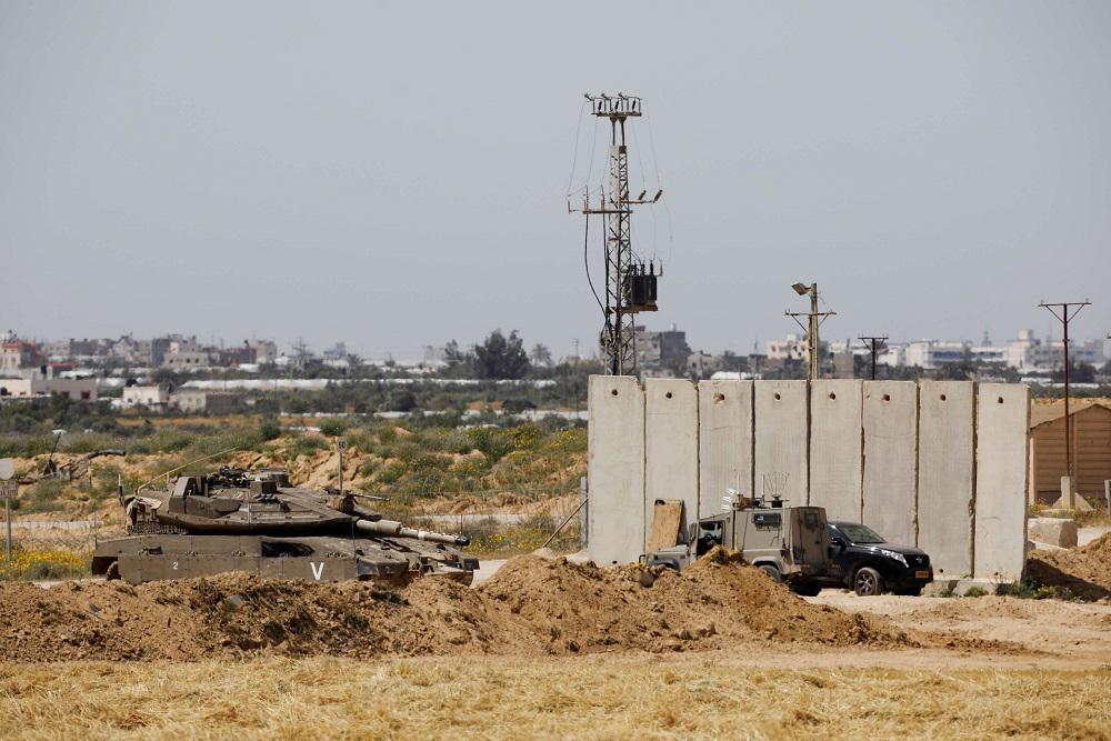 نقطة مراقبة اسرائيلية في محيط قطاع غزة