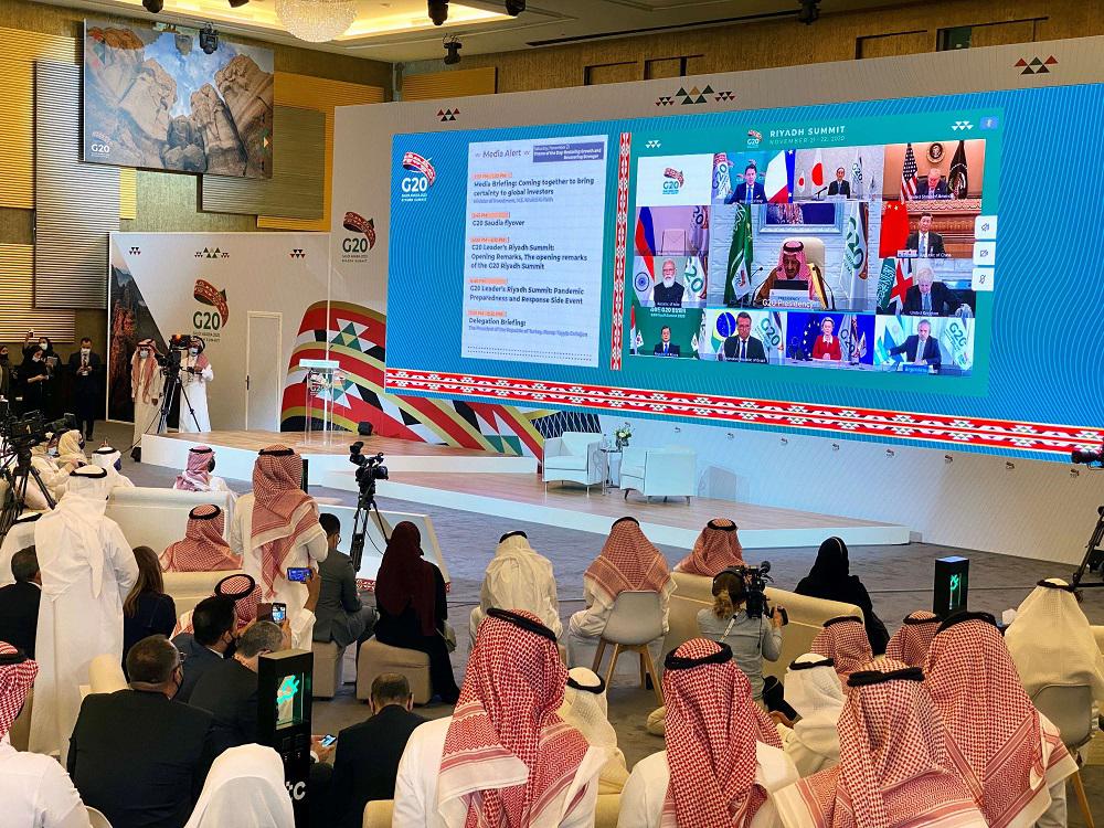 كورونا يهيمن على قمة العشرين الافتراضية بضيافة السعودية