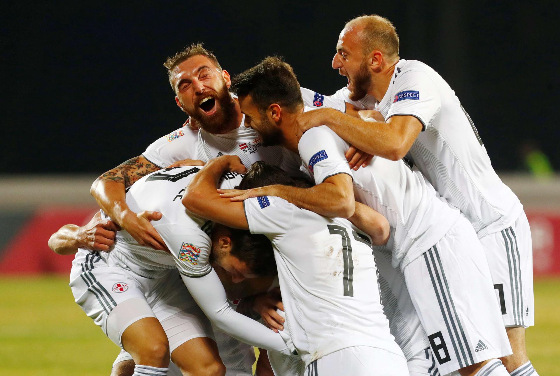 مواجهة مثيرة بين جورجيا ومقدونيا الشمالية