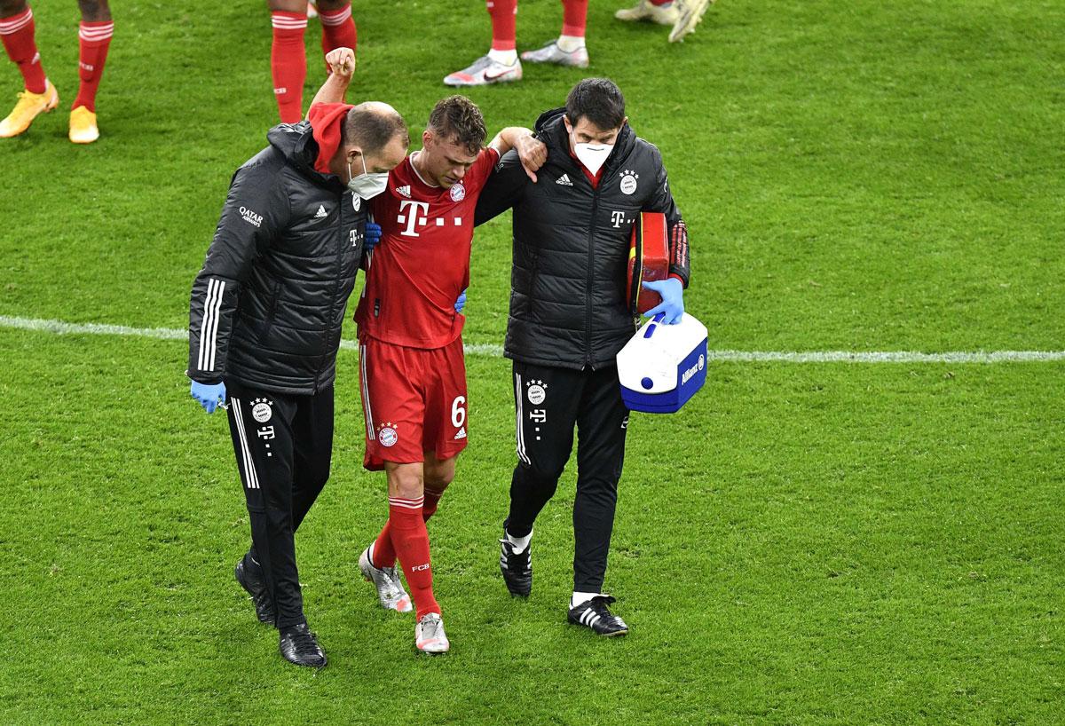 كيميتش يحتاج لمزيد من الوقت للتعافي من الاصابة في ركبته خلال اللقاء امام دورتموند