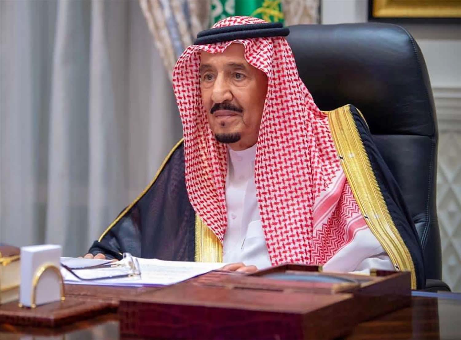 King Salman said the kingdom continues to support UN-led efforts to reach a political settlement in Yemen