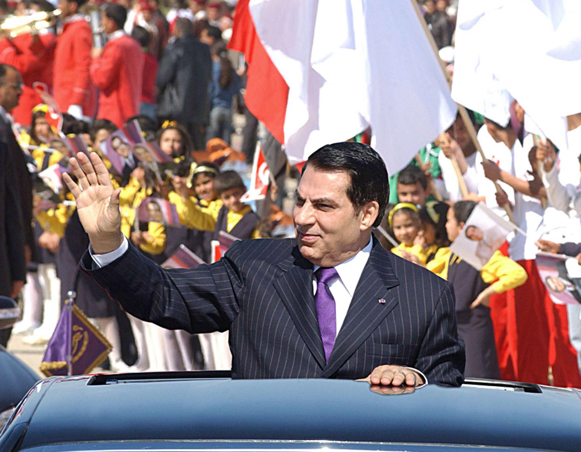 الرئيس التونسي الراحل زين العابدين بن علي