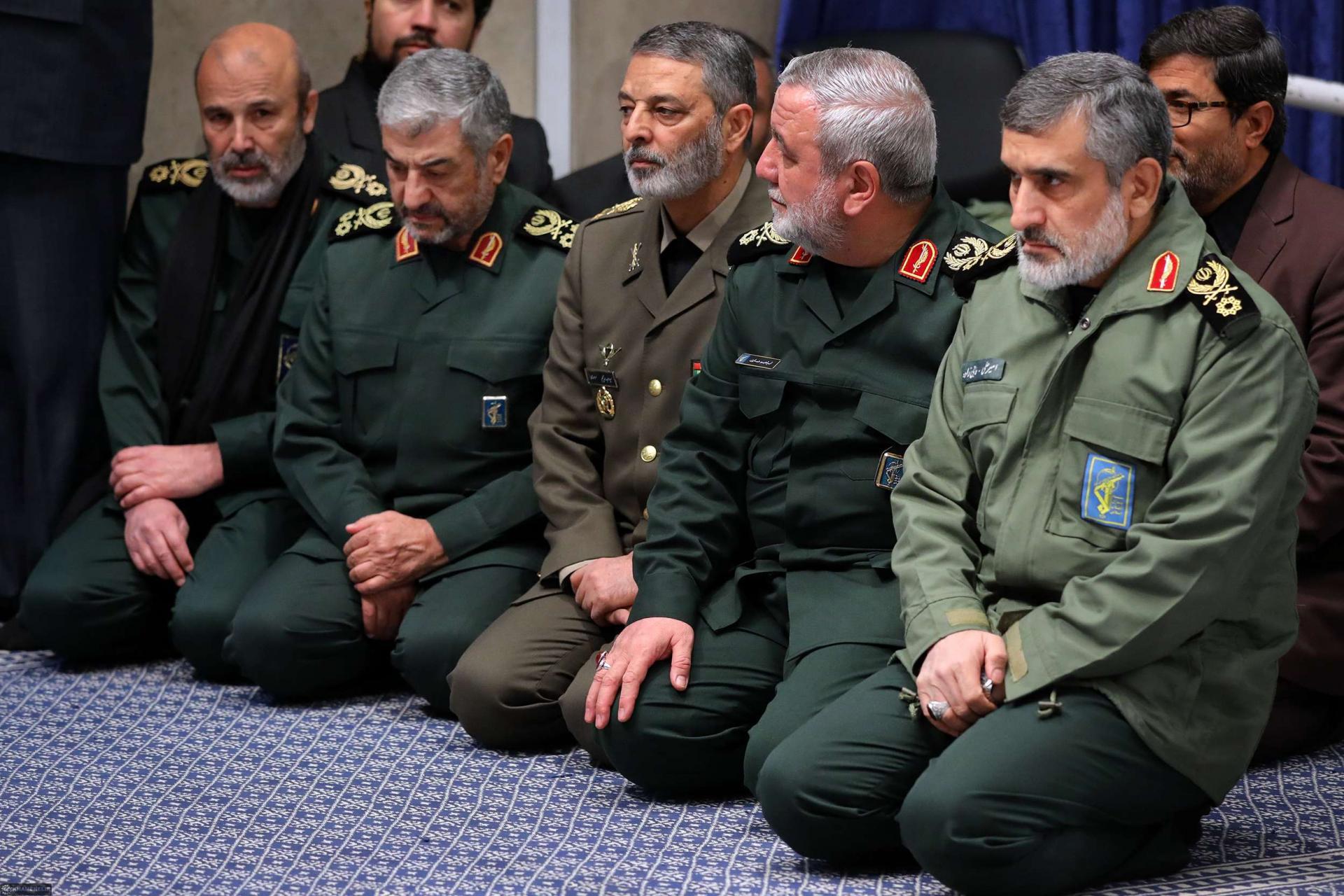 الحرس الثوري الايراني تلقى العديد من الضربات في السنوات الاخيرة بمقتل عدد من جنرالاته في سوريا والعراق