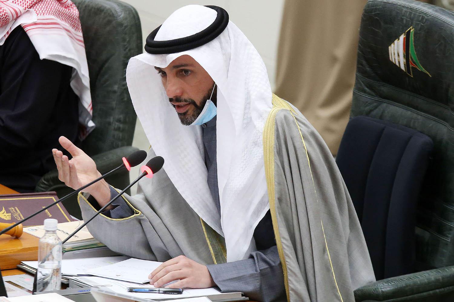 رئيس البرلمان الكويتي مرزوق الغانم