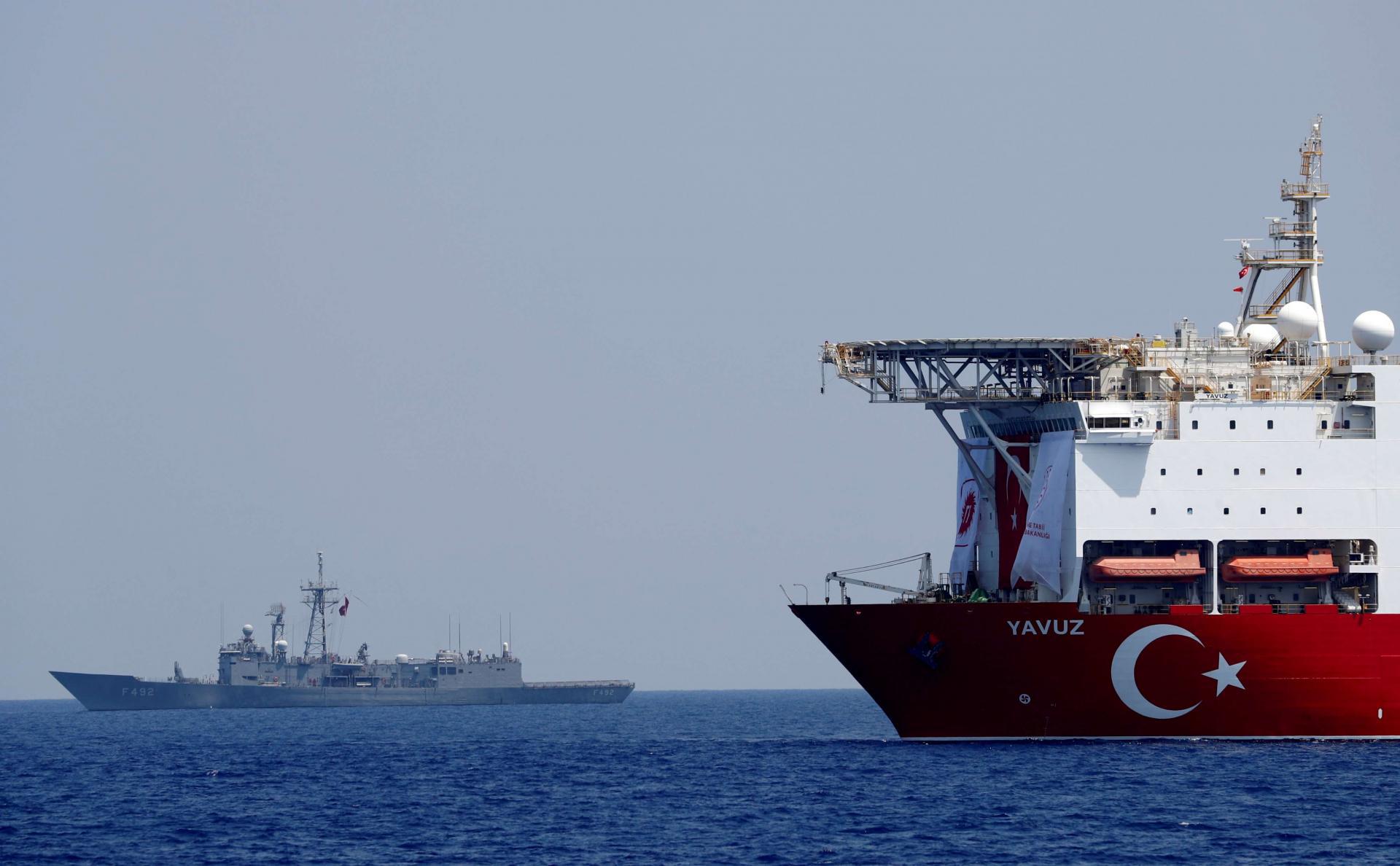 سفن التنقيب التركية شرق المتوسط