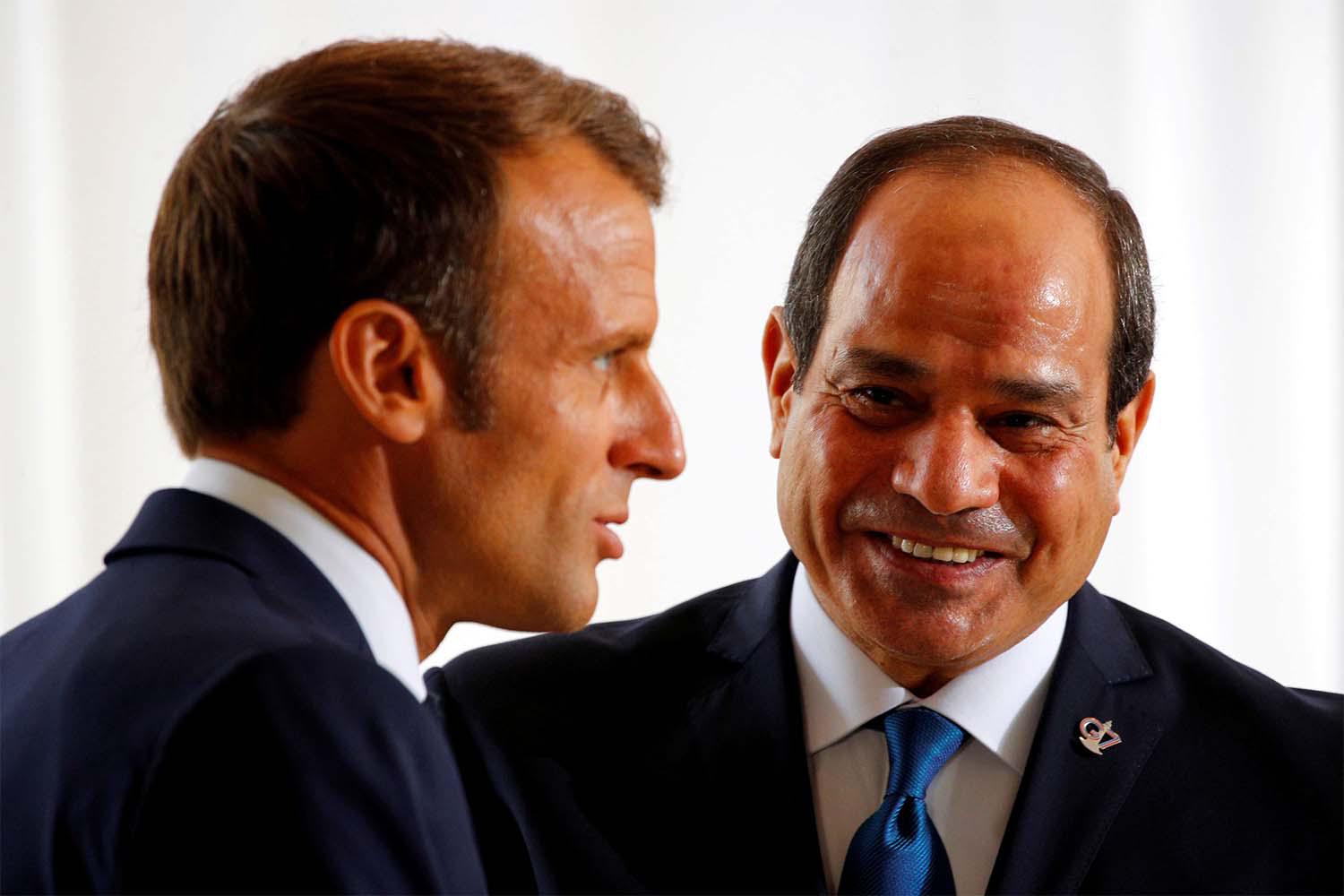 Sisi's visit to France seeks to to underscore close ties between the two countries