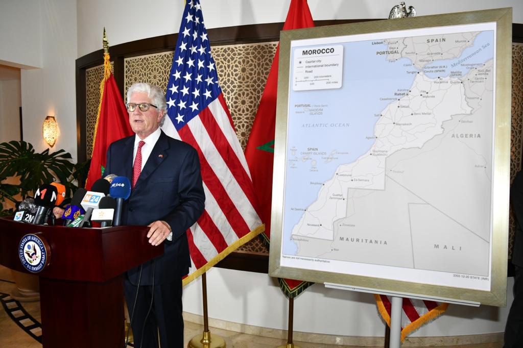 الولايات المتحدة تعتمد خريطة جديدة للمغرب تضم الصحراء
