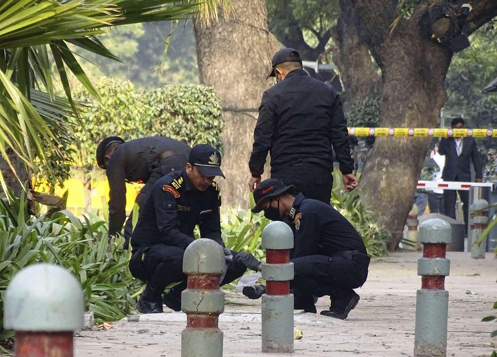 انفجار عبوة ناسفة أمام السفارة الإسرائيلية في نيودلهي