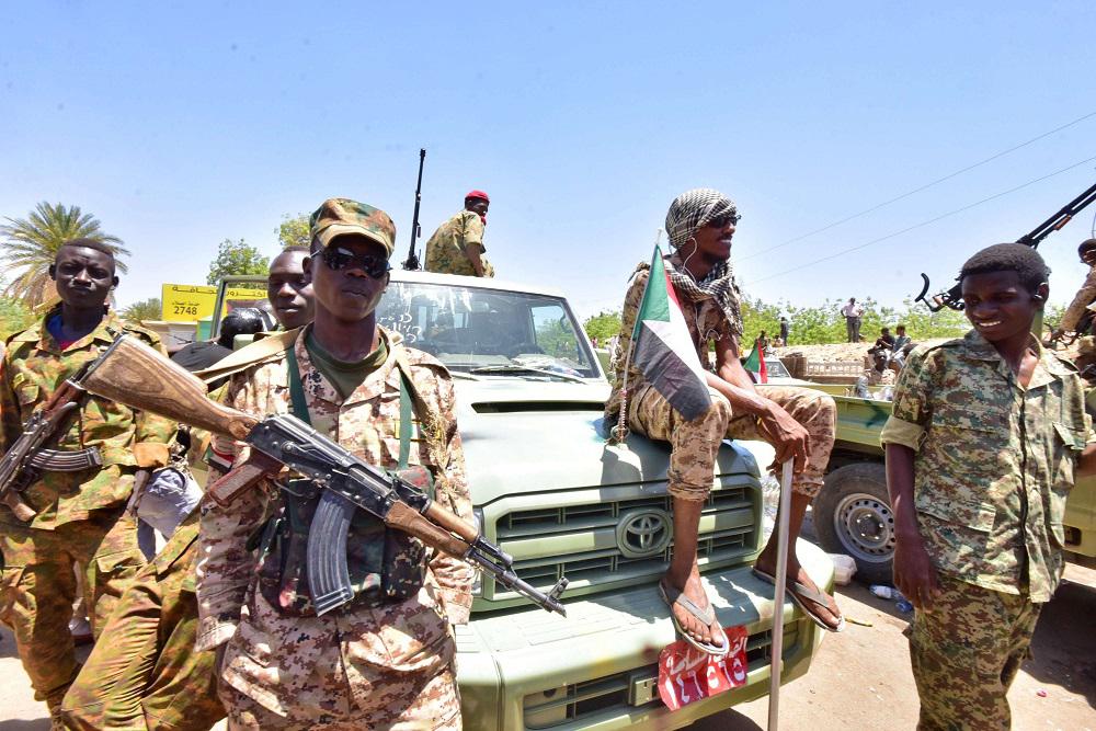 عناصر الجيش السوداني
