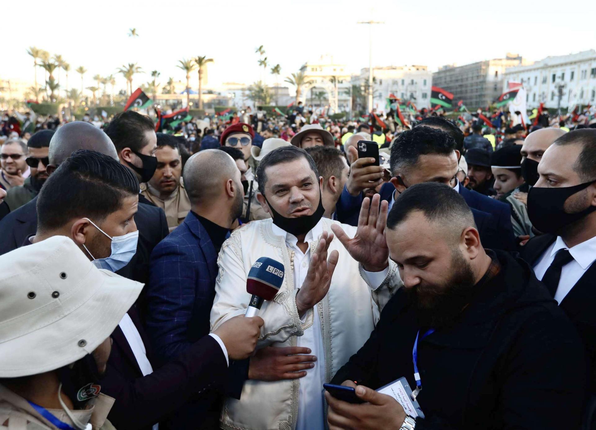 احتفالات الشارع الليبي بذكرى ثورة 17 فبراير