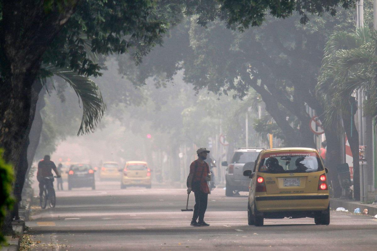 تلوث الهواء في كولومبيا