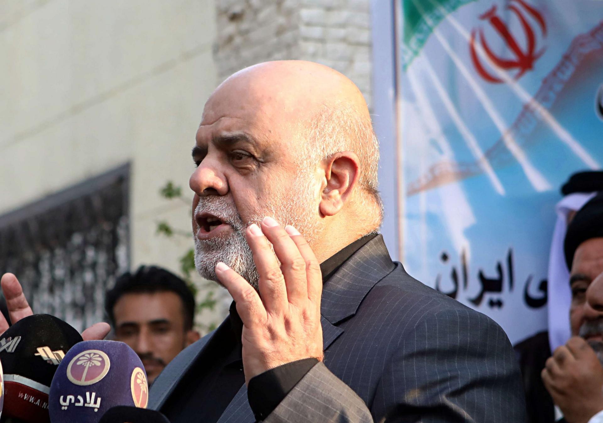 السفير الإيراني لدى بغداد إيرج مسجدي 