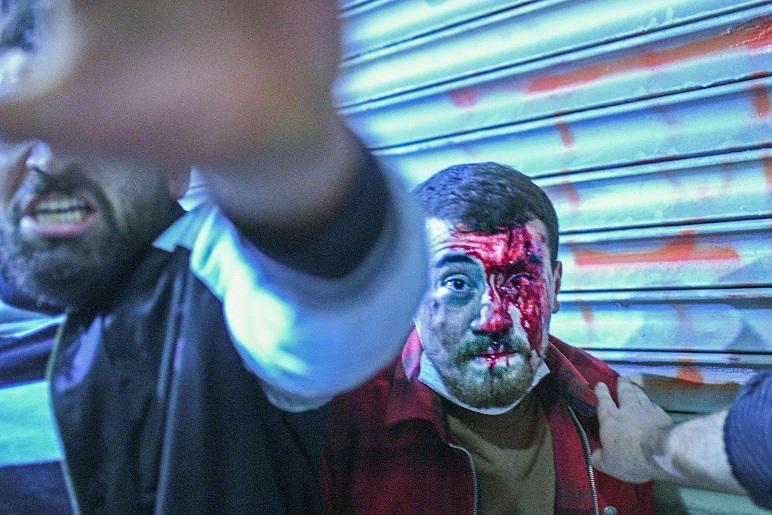 أحد المحتجين في حراك جامعة البوسفور باسطنبول