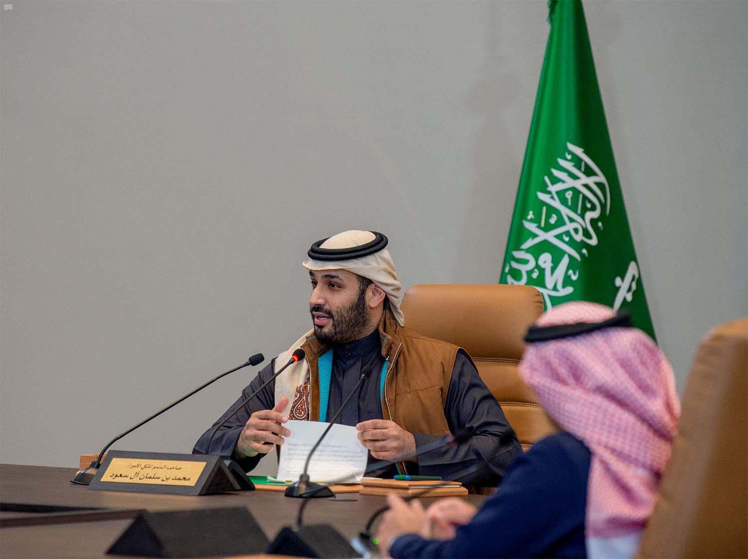 Saudi Arabia's Crown Prince Mohammed bin Salman 