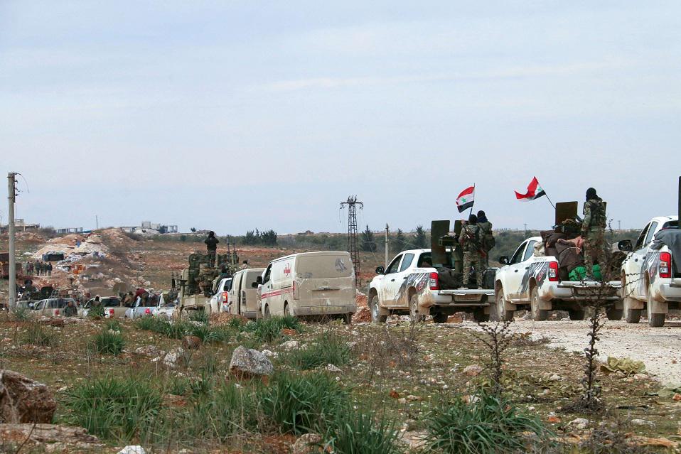 القوات السورية وفصائل موالية لها