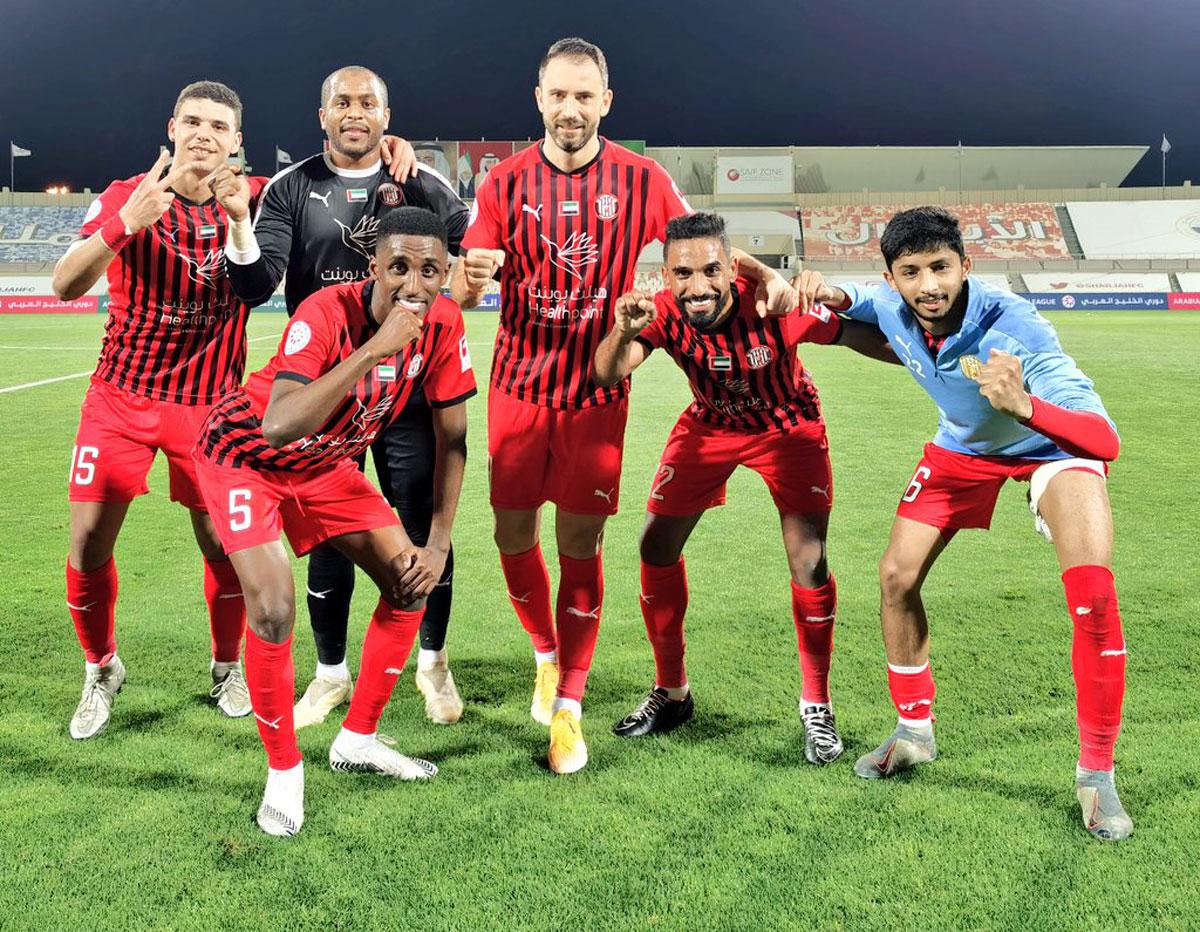 فريق 'فخر ابوظبي' جاهز لدربي العاصمة من حسابه على تويتر