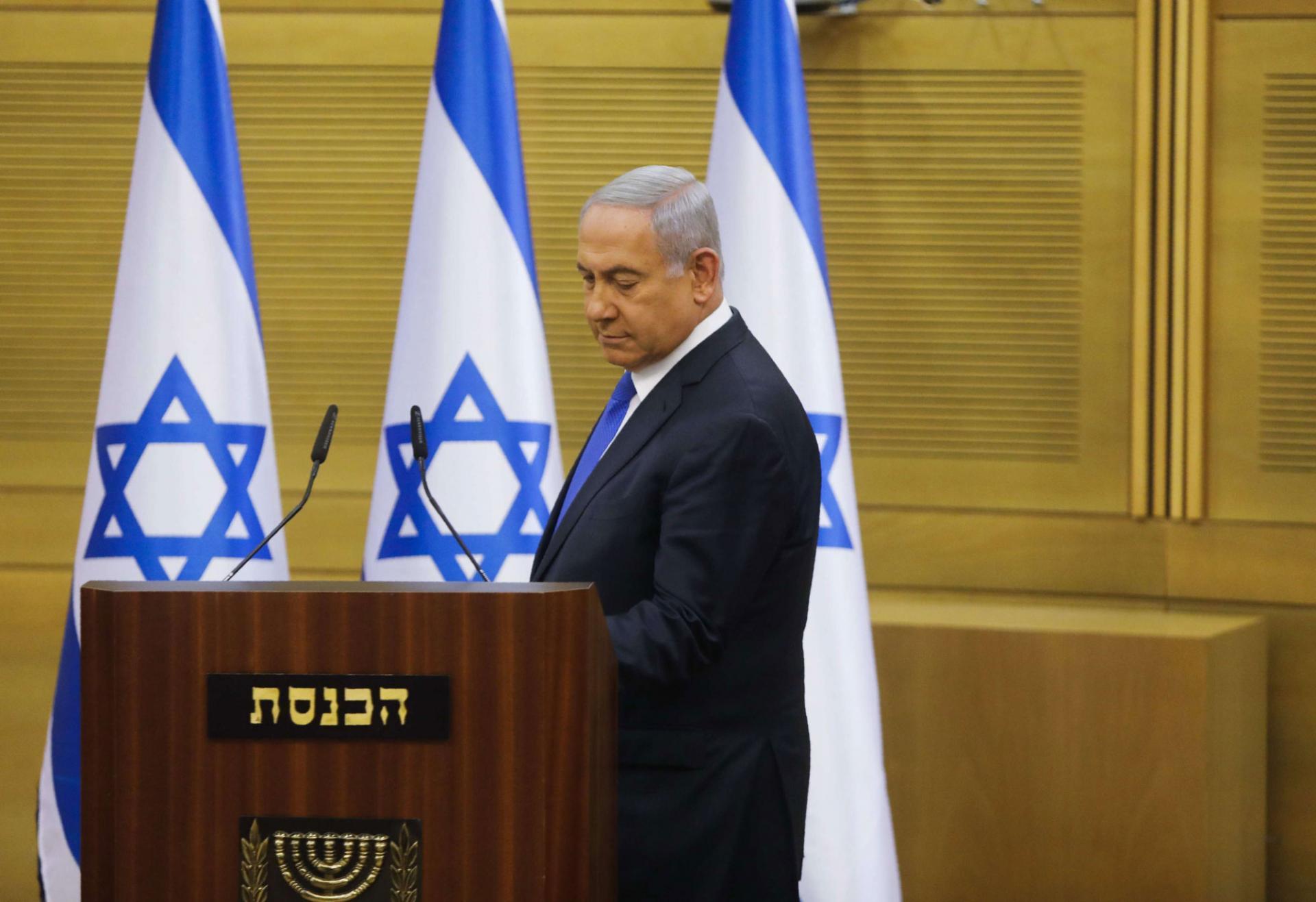 رئيس الوزراء الاسرائيلي بنيامين ناتانياهو