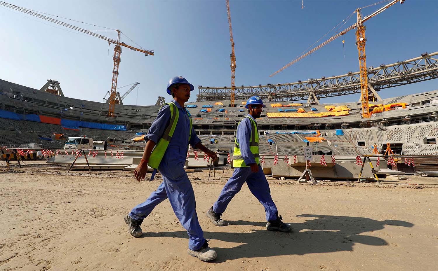 Minimum wage of $275 a month came into force for all workers in Qatar