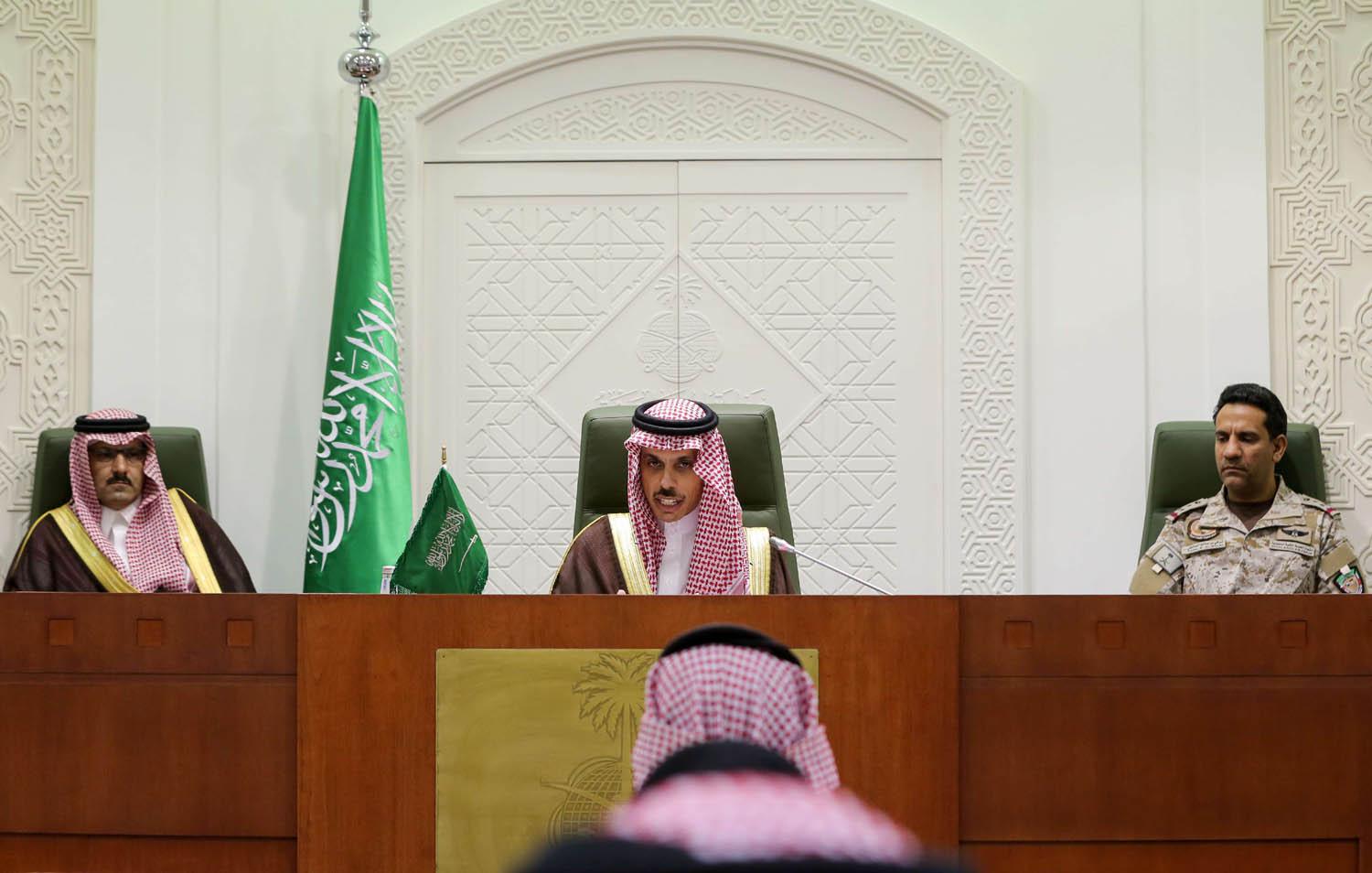 وزير الخارجية السعودي الأمير فيصل بن فرحان يعلن المبادرة السعودية لوقف الحرب في اليمن