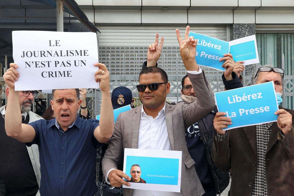 رفض لممارسات القمع بحق الإعلاميين في الجزائريين