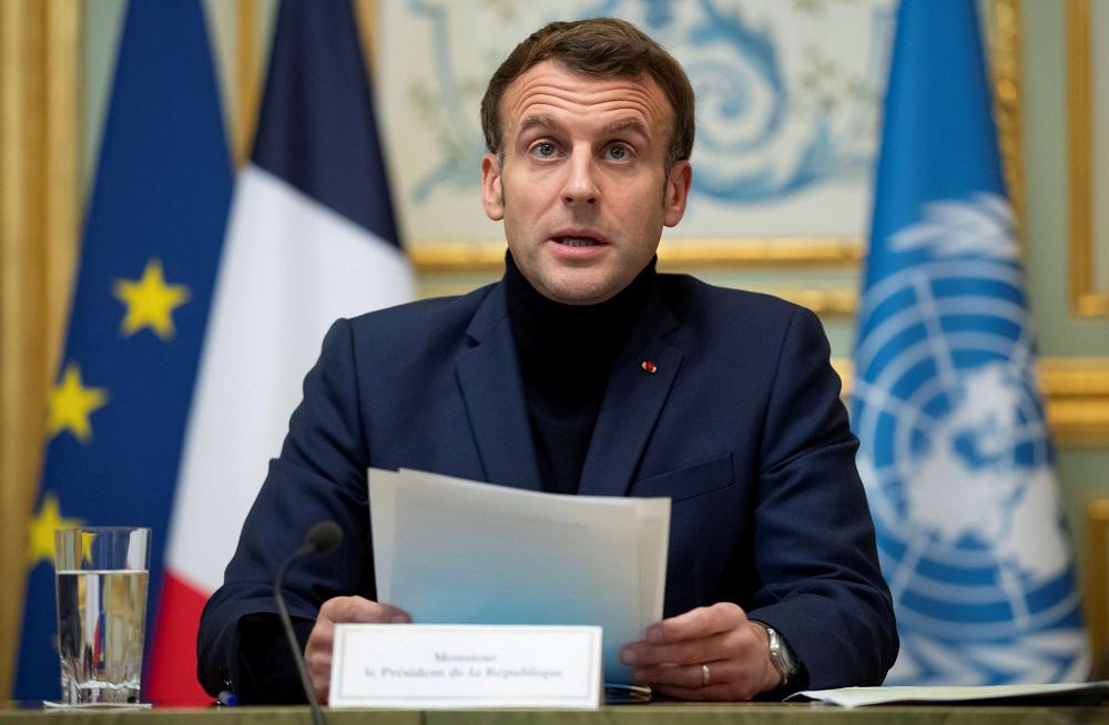 الرئيس الفرنسي امانويل ماكرون يشعر بخيبة الأمل لفشله في حل أزمة لبنان