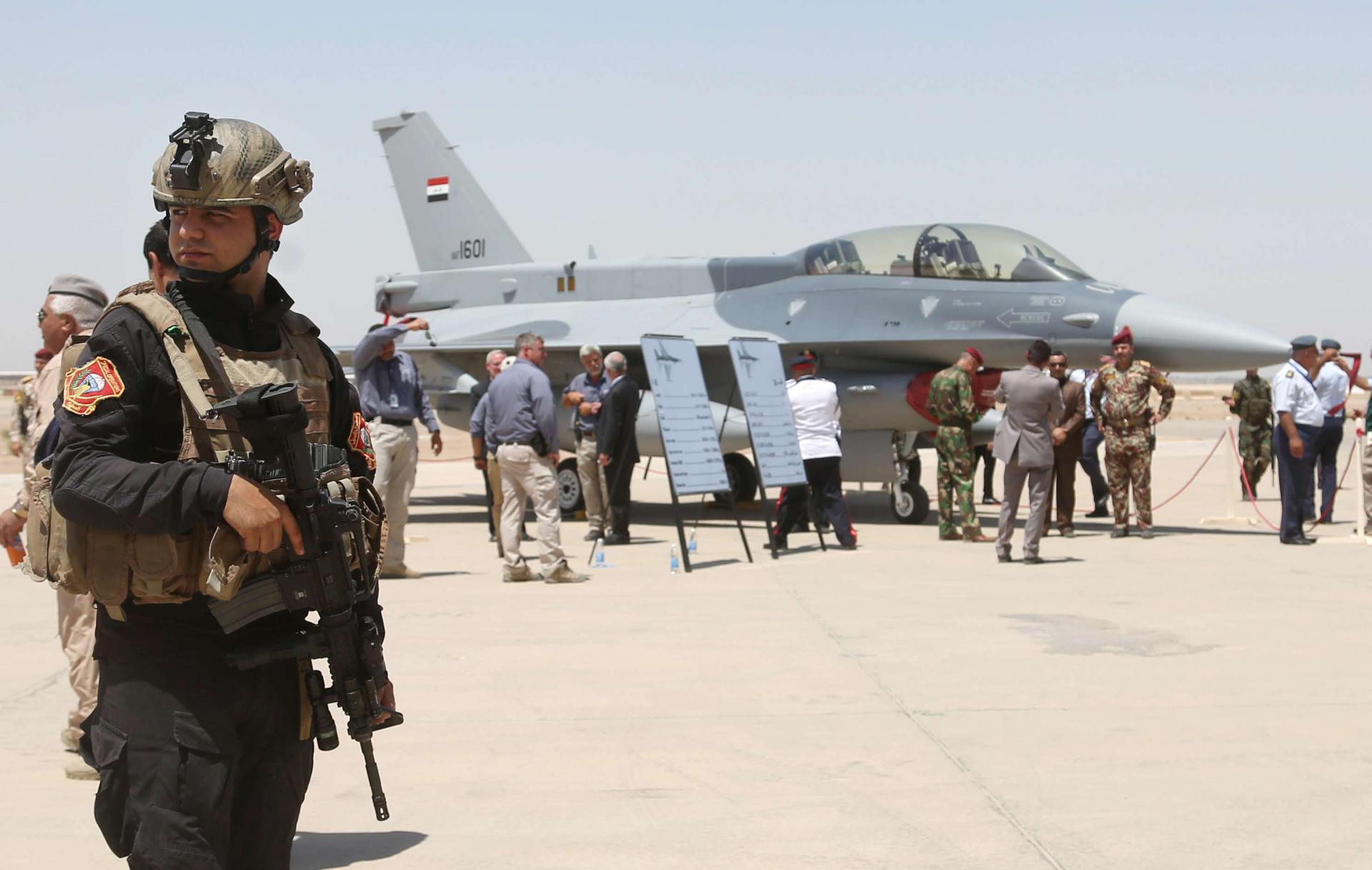 طائرات F-16 تعتبر العمود الفقري للقوات العراقية في مواجهة داعش