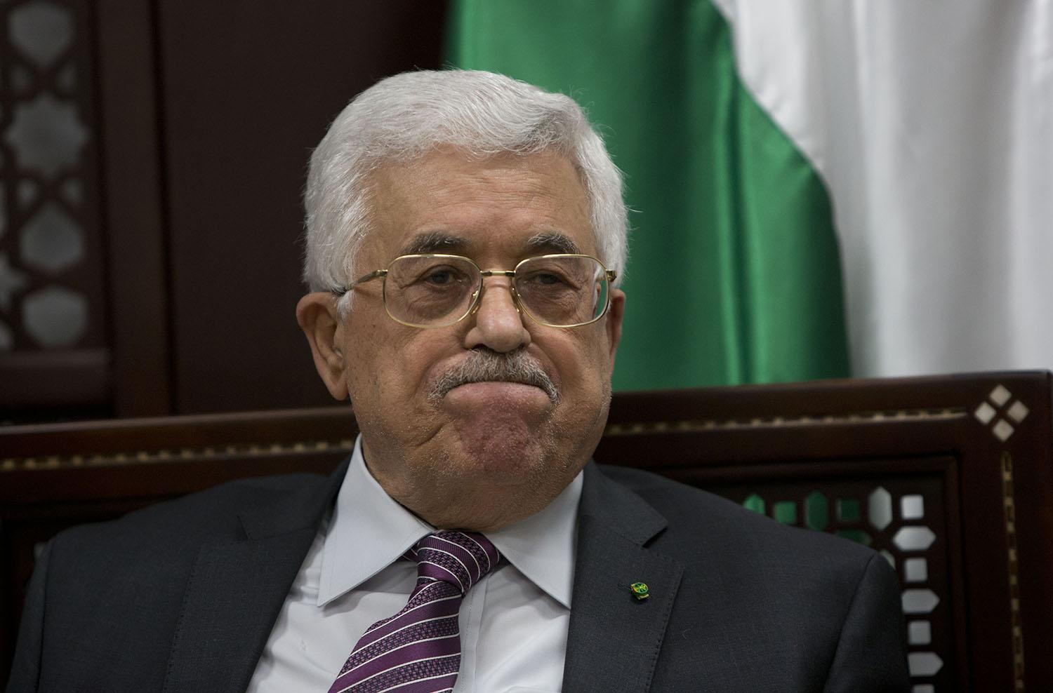 الرئيس الفلسطيني محمود عباس أبو مازن