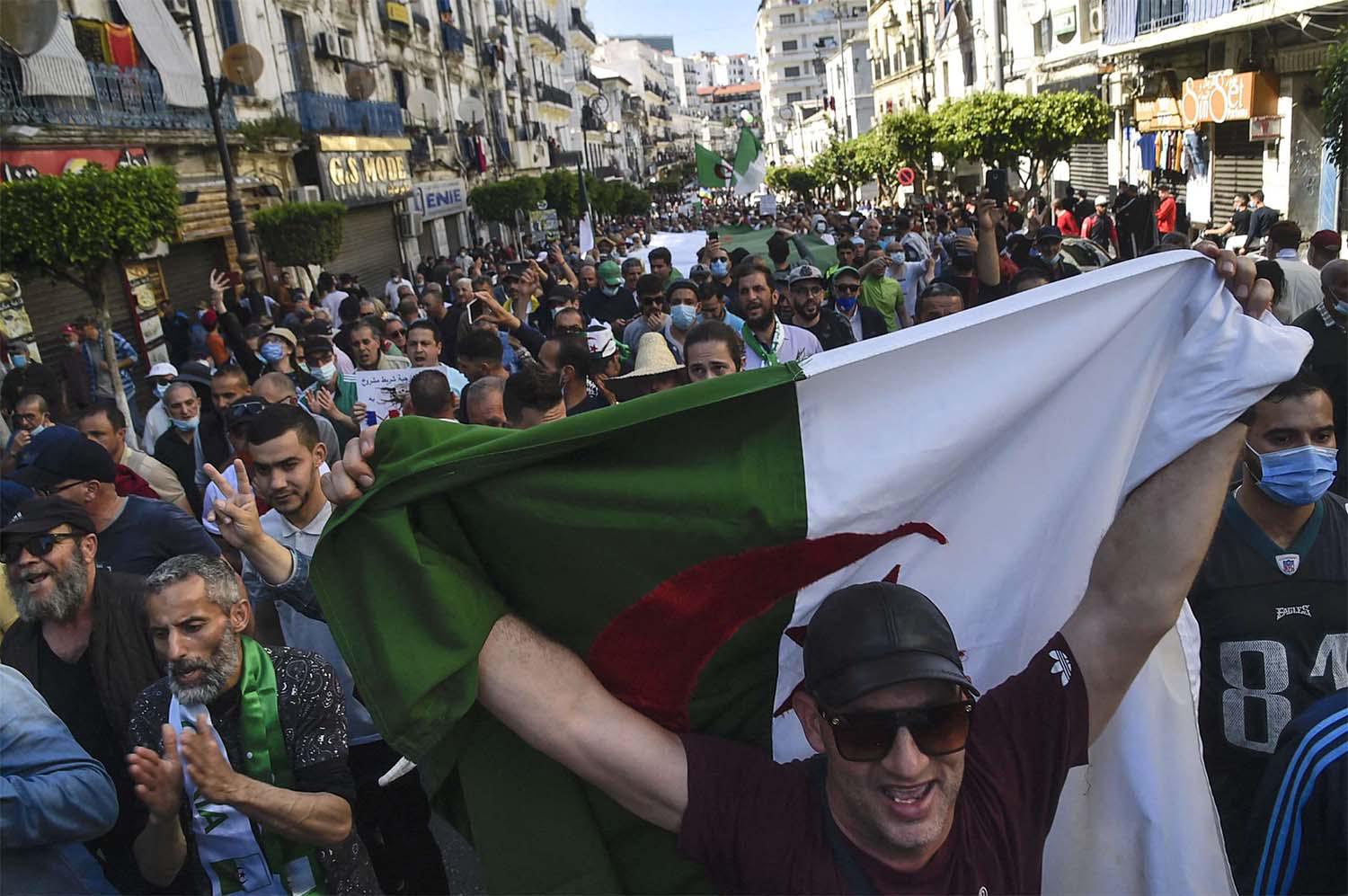 Algerians continue to demand a more thorough purge of the ruling elite