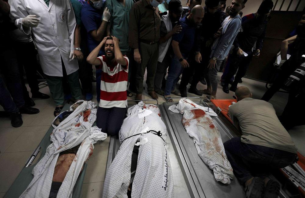 ضحايا الهجوم الاسرائيلي على قطاع غزة