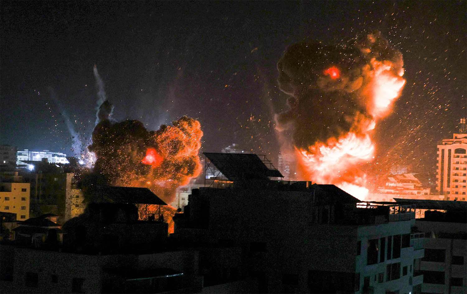 Israeli forces continue to shell the Palestinian enclave of Gaza