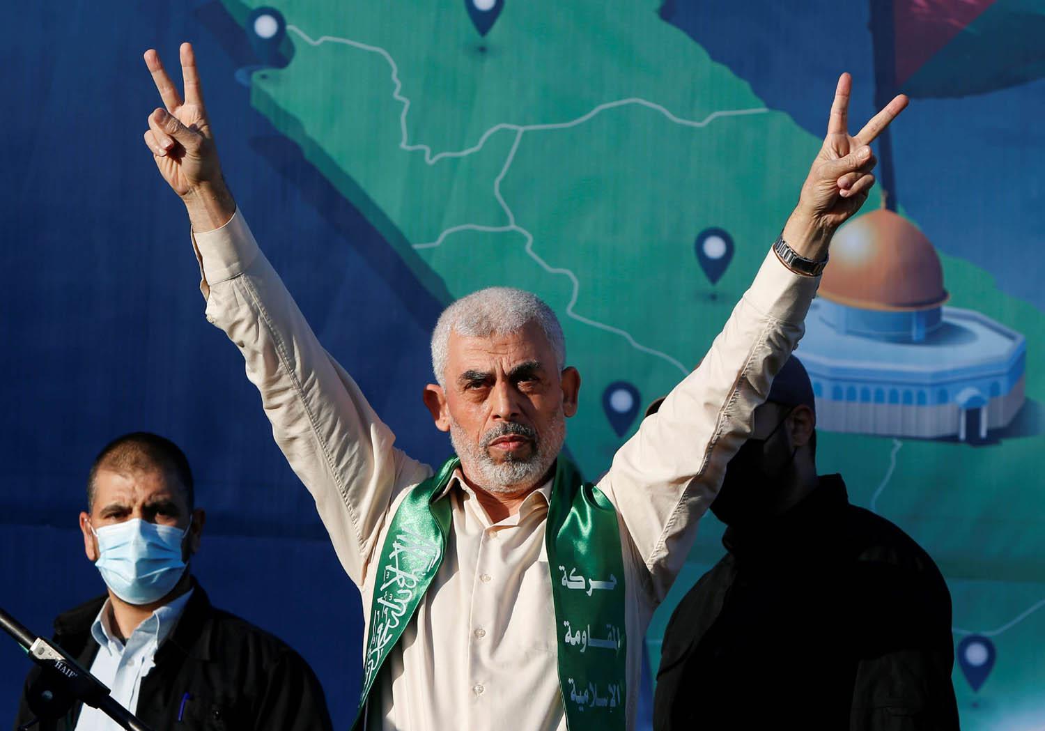 يحيى السنوار زعيم حماس في غزة