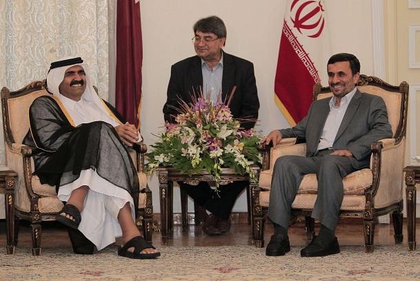 علاقات وطيدة بين قطر وإيران منذ عهد الأمير الوالد الشيخ حمد بن خليفة آل ثاني