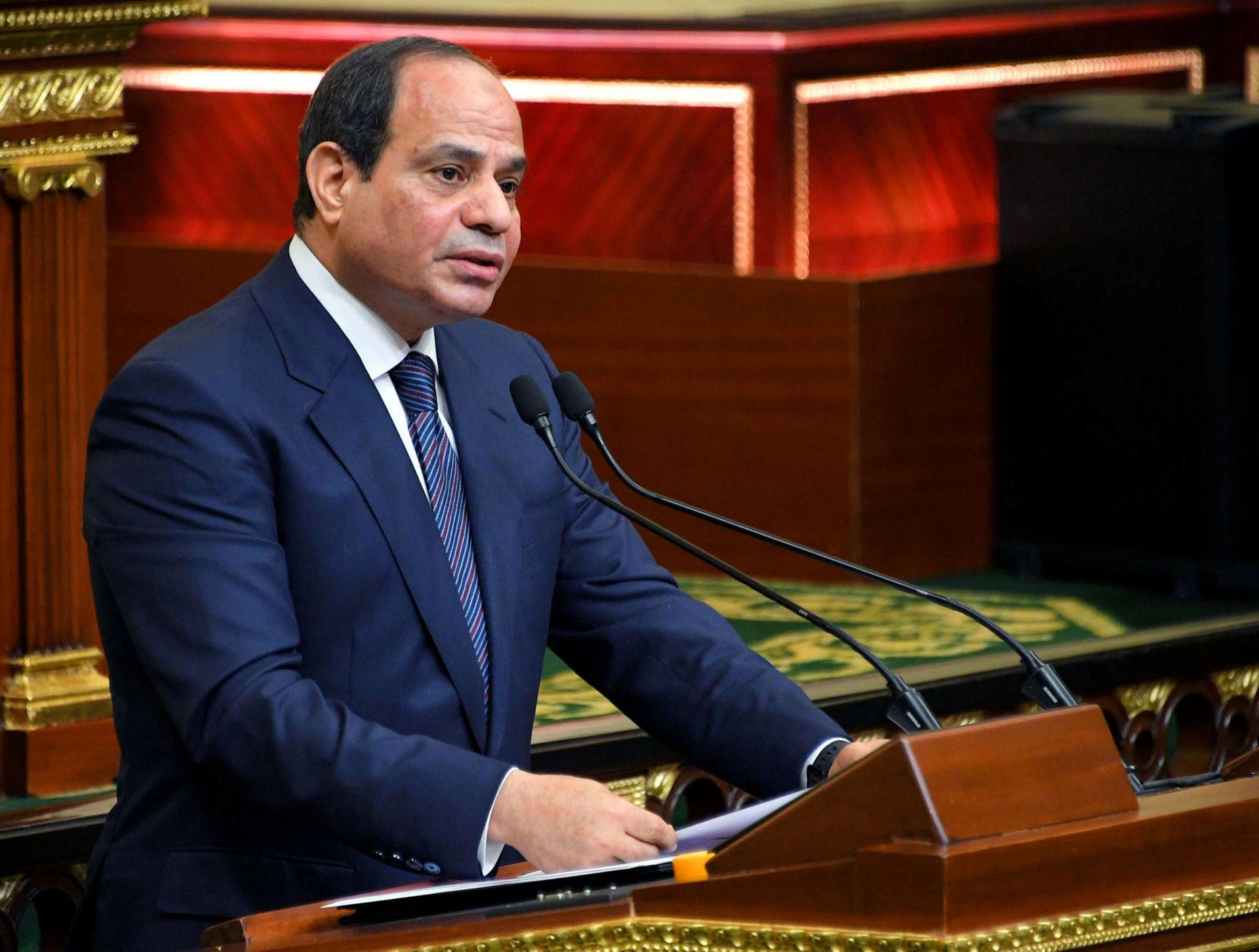 الرئيس المصري عبدالفتاح السيسي