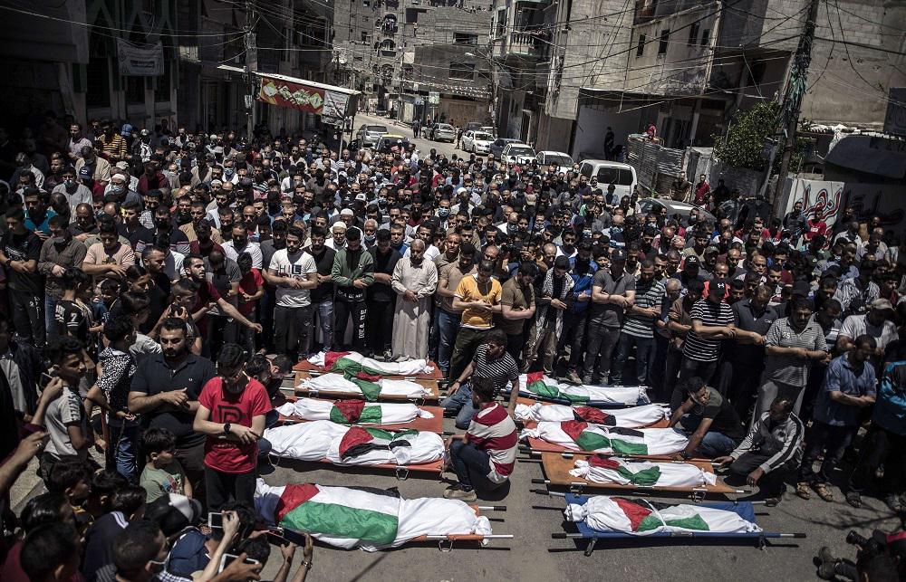الضحايا الفلسطينيون