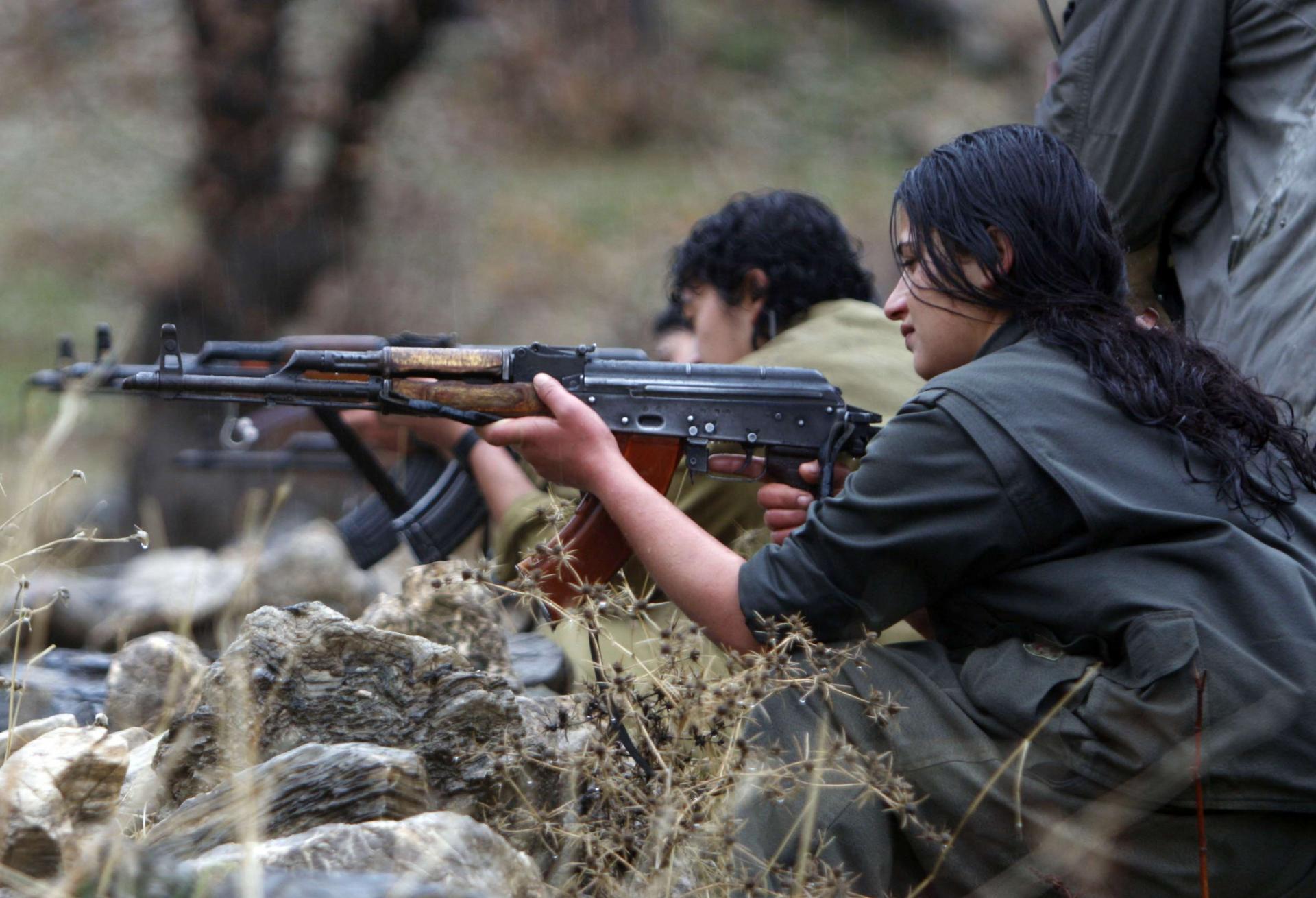 مسلحون من حزب العمال الكردستاني