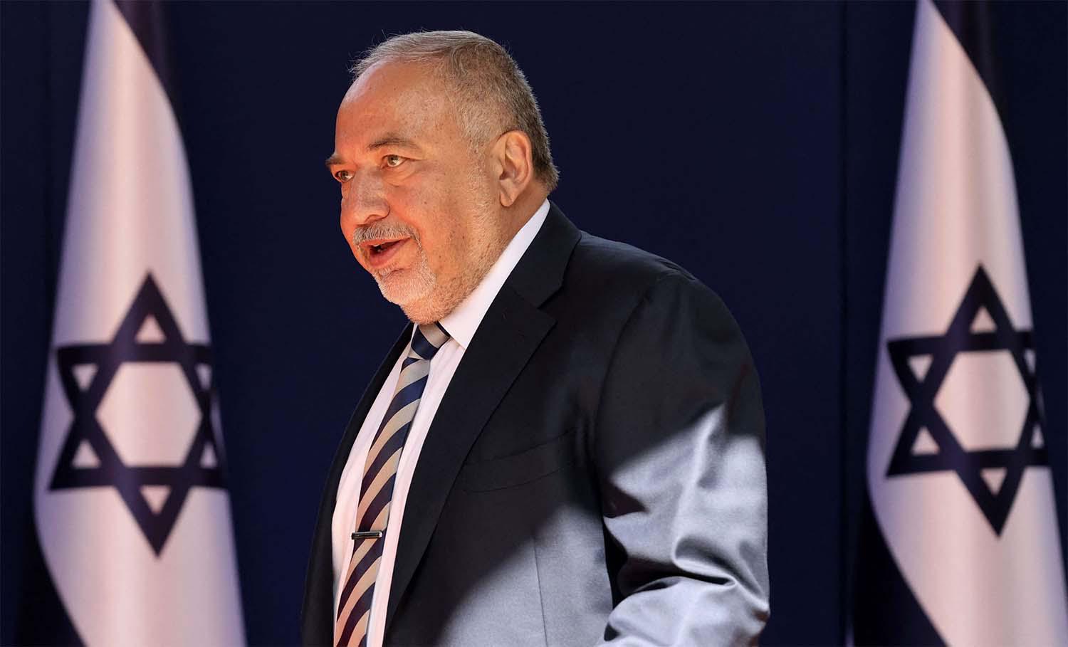 Liberman said the various coalition parties had agreed to draft a two-year budget within 140 days
