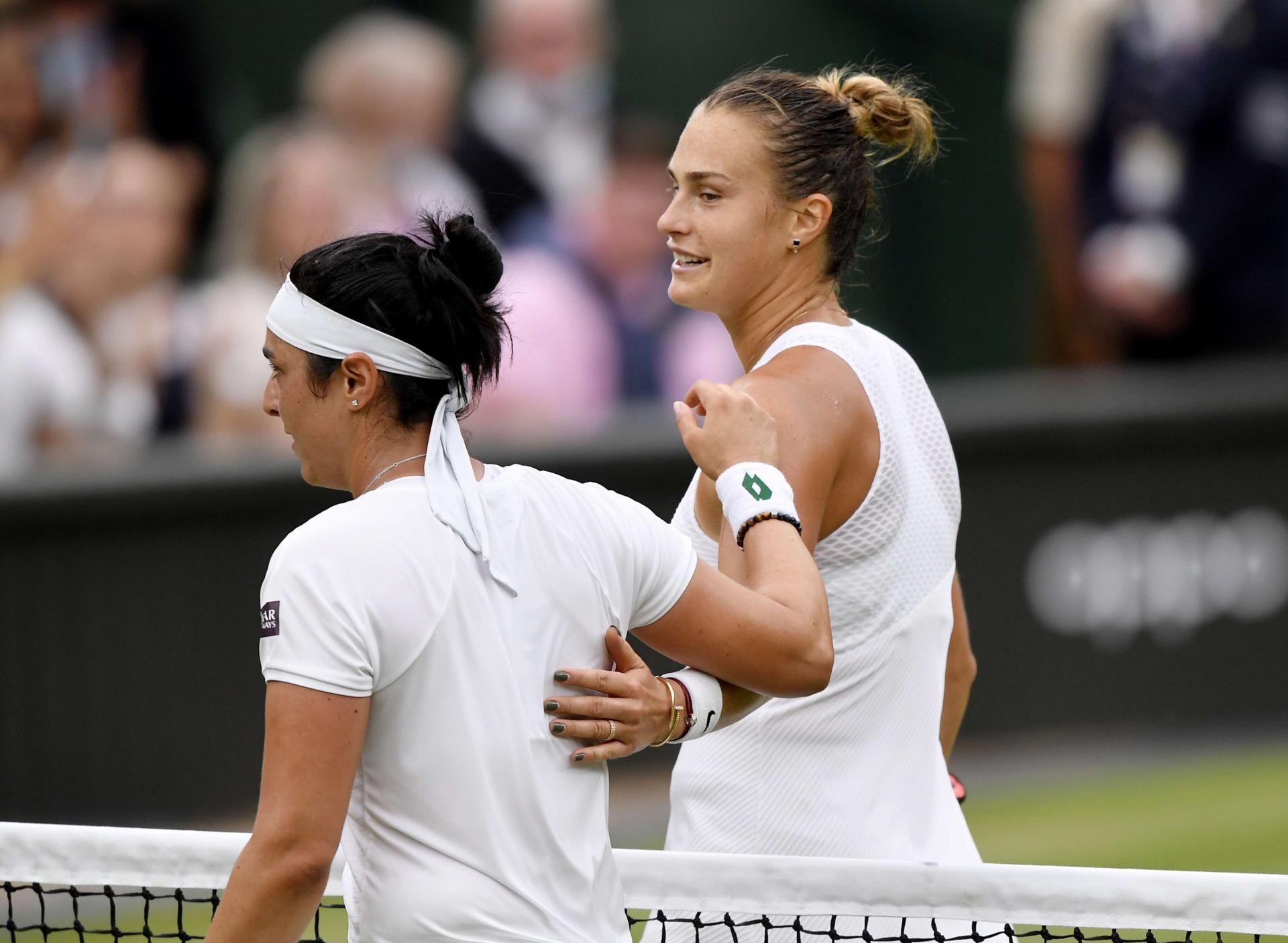 أرينا سابالينكا وأنس جابر 