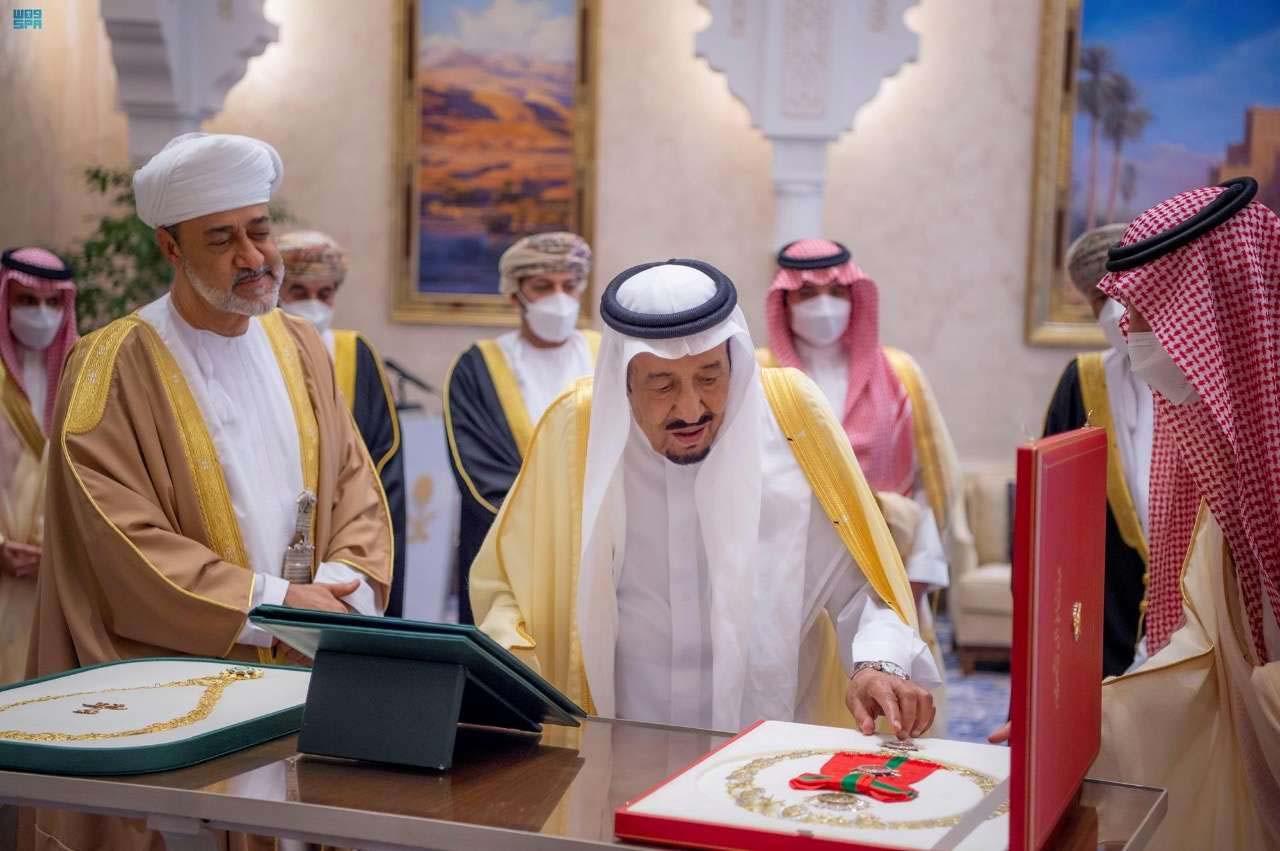 Saudi Arabia and Oman signed a document to establish a joint coordination council to oversee several agreements
