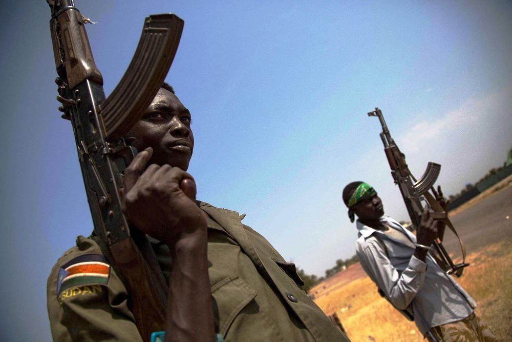مسلحون في دولة جنوب السودان