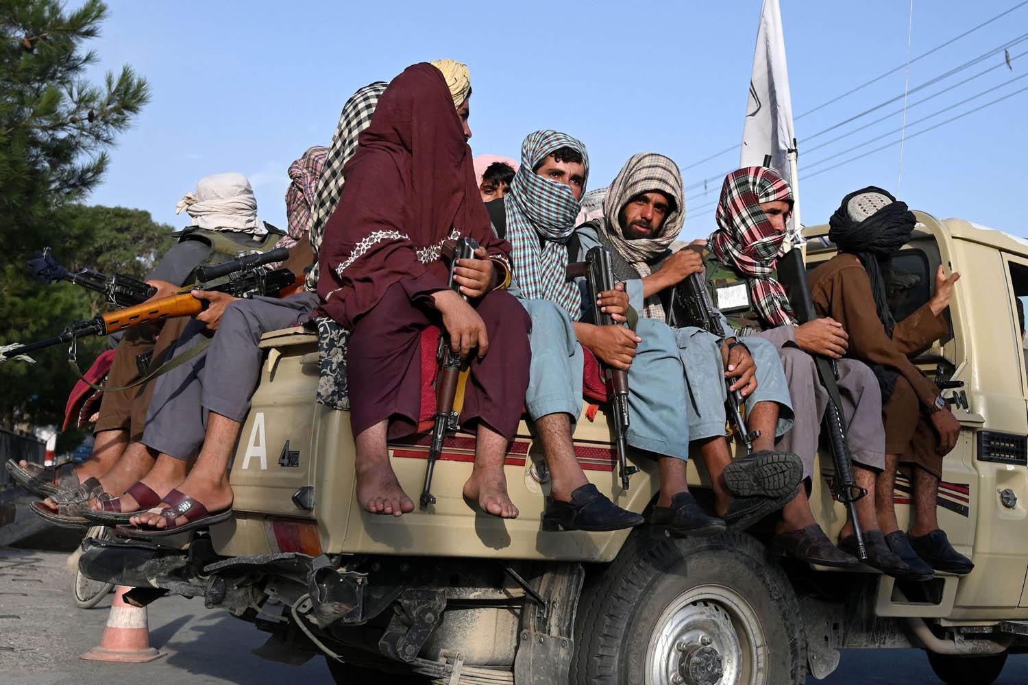 دورية لطالبان في كابول