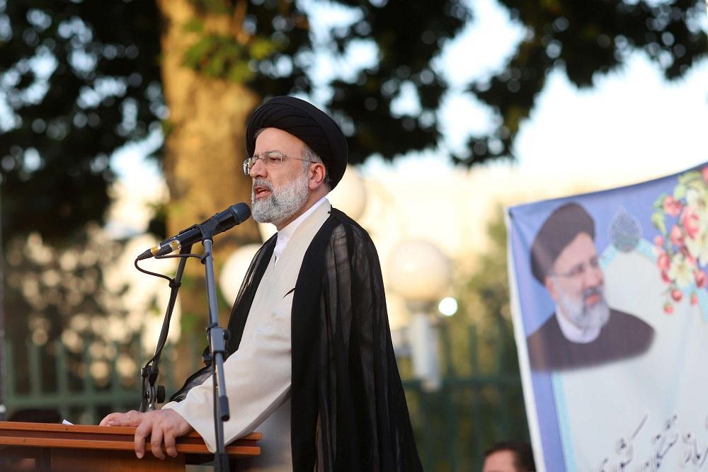 الرئيس الايراني ابراهيم رئيسي