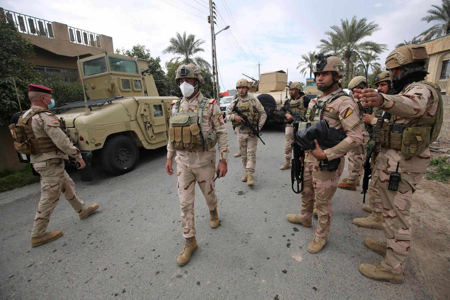 قوات أمن عراقية تنتشر في منطقة الطارمية